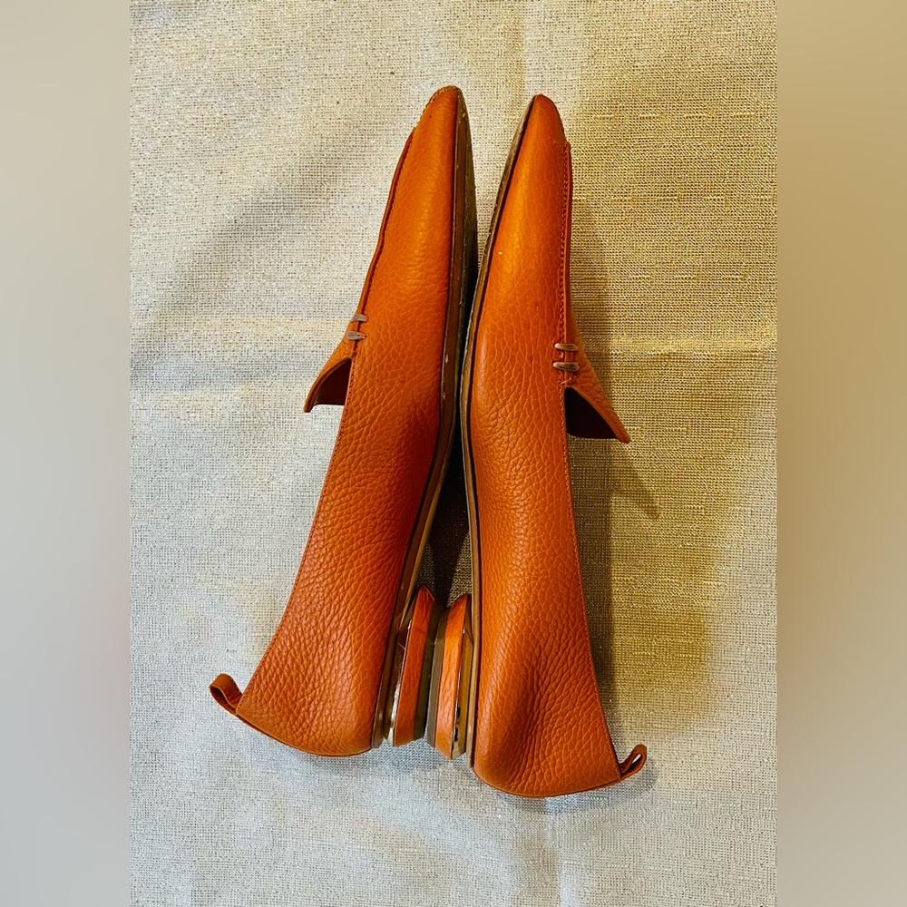 Nicholas Kirkwood Beya Orange Loafers (39 IT) 8 US - Picture 3 of 10